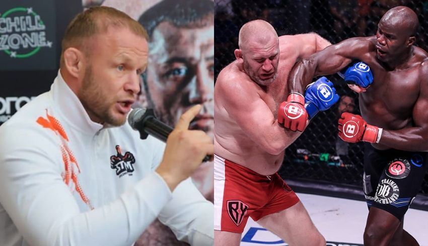 Сергей Харитонов: "Шлеменко везде говорит, что пить нельзя. Он красавец, но после боя я могу выпить"