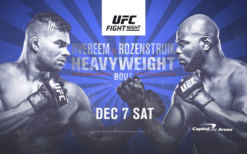 UFC on ESPN 7 Алистар Оверим – Уолт Харрис. Смотреть онлайн прямой эфир