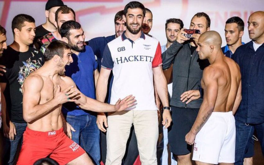 Результаты взвешивания FIGHT NIGHTS GLOBAL 73