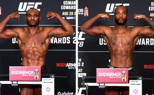 Результаты взвешивания турнира UFC 278