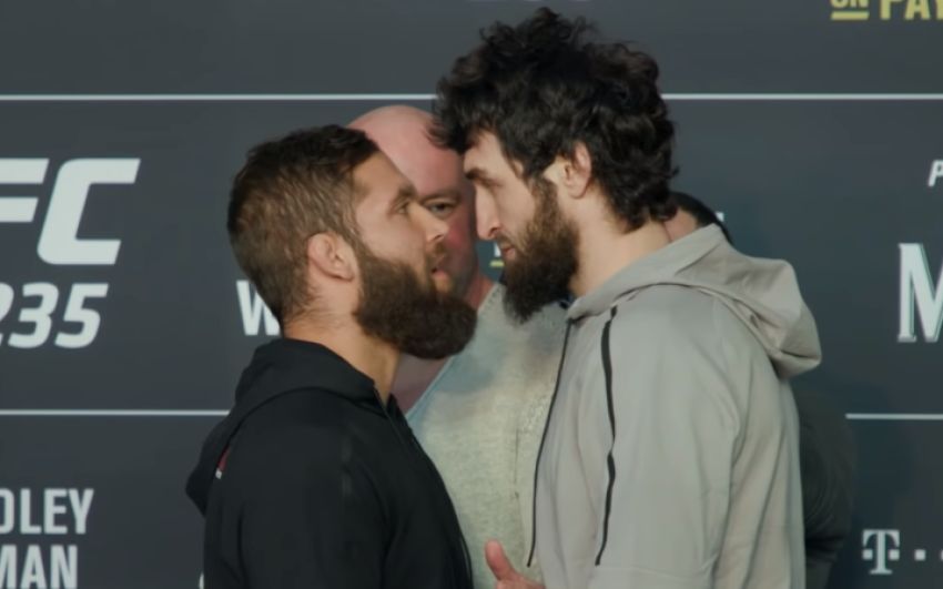 Битва взглядов участников турнира UFC 235: Джон Джонс - Энтони Смит