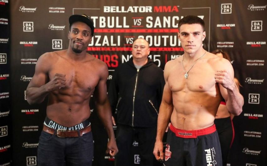 Результаты взвешивания турнира Bellator 257