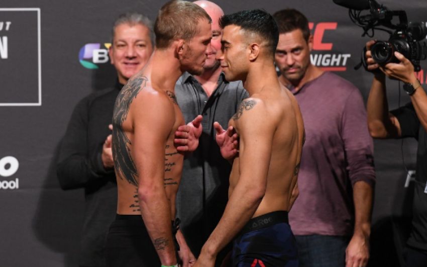 Видео боя Джейсон Найт - Макван Амирхани UFC Fight Night 130