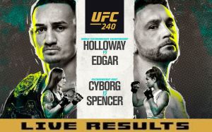 Результаты турнира UFC 240: Макс Холлоуэй - Фрэнки Эдгар