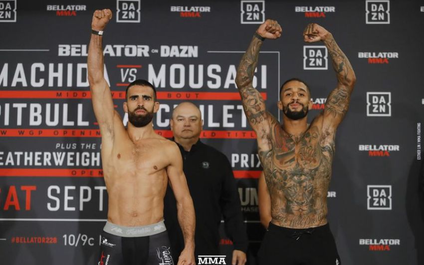 Видео боя Даниэль Вайхель - Сол Роджерс Bellator 228