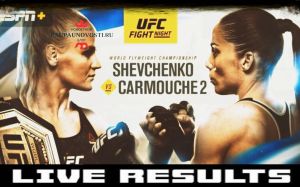 Результаты турнира UFC Fight Night 156: Валентина Шевченко - Лиз Кармуш