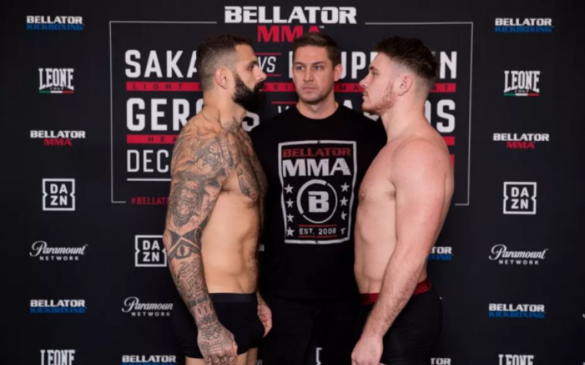 Результаты турнира Bellator 211: Алессио Сакара - Кент Коппинен