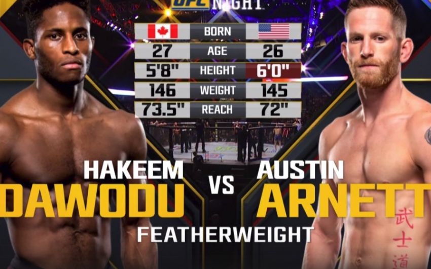 Видео боя Хаким Даводу - Остин Амметт UFC on FOX 30