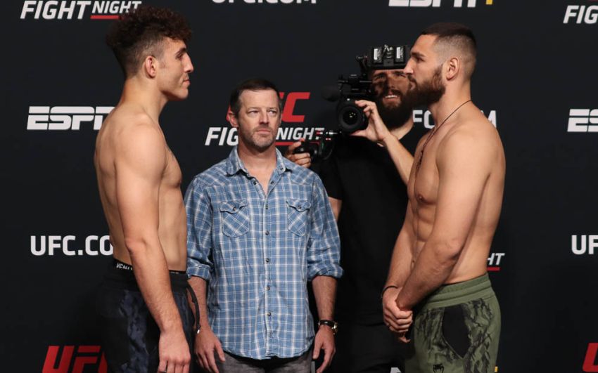 Видео боя Алекса Камур - Николае Негумеряну UFC on ESPN 25