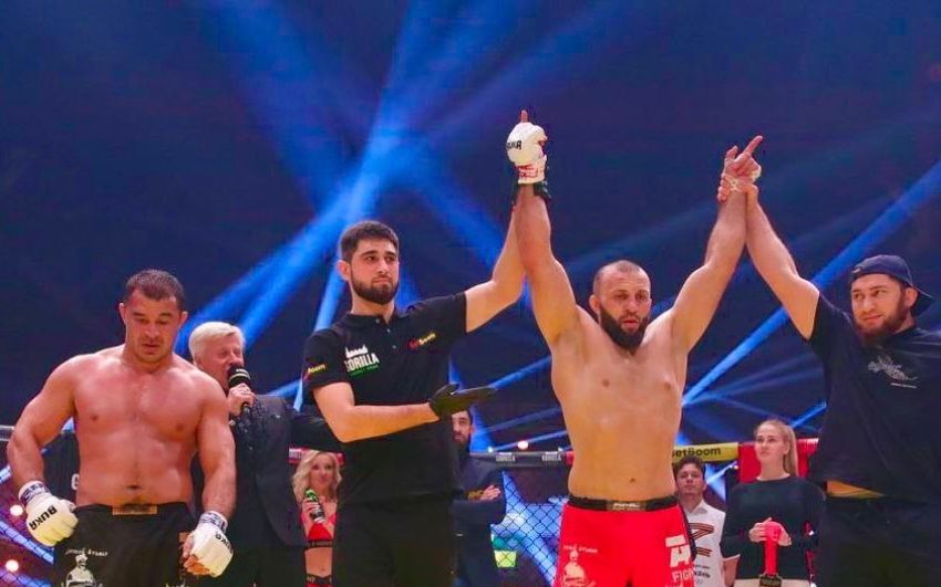 Видео боя Гаджимурад Антигулов – Виктор Вечерин AMC Fight Nights 110