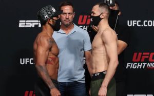 Видео боя Дамир Исмагулов - Рафаэль Алвес UFC Fight Night 188