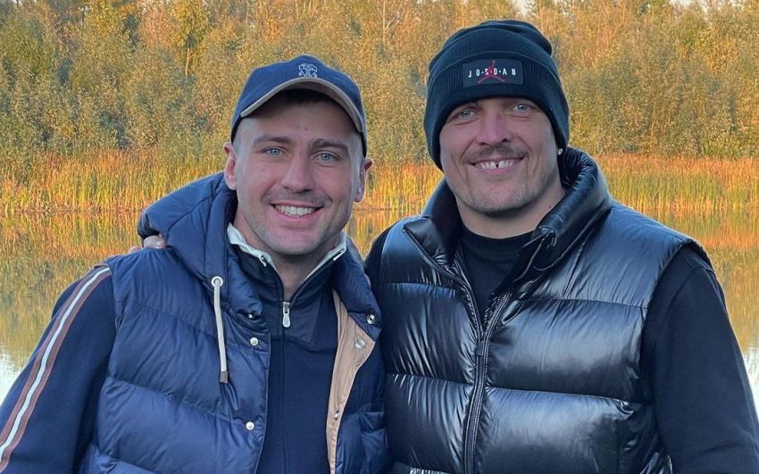 Александр Гвоздик встретился с Александром Усиком после исторической победы над Джошуа