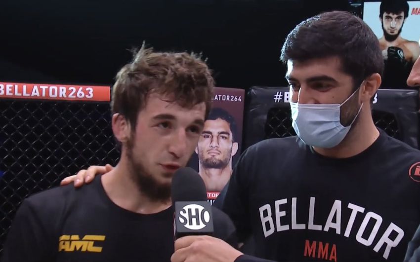 Хасан Магомедшарипов - о дебютном поединке в Bellator: "Для меня это новые чувства"