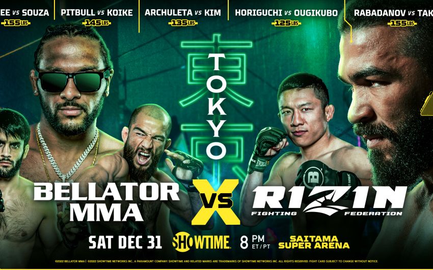 Прямая трансляция Bellator vs Rizin