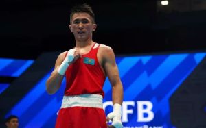 Казахский Ломаченко дважды отправил в нокдаун узбека и выиграл золото ЧМ по боксу