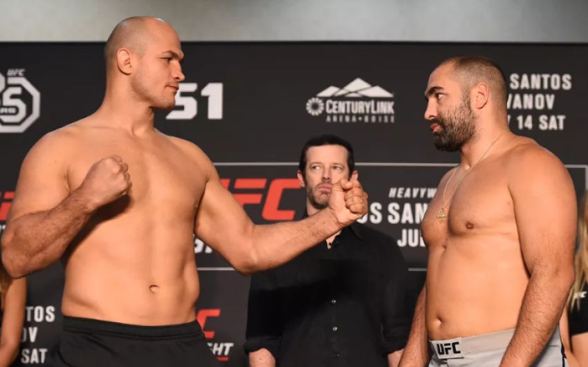 Результаты турнира UFC Fight Night 133: Дос Сантос - Иванов