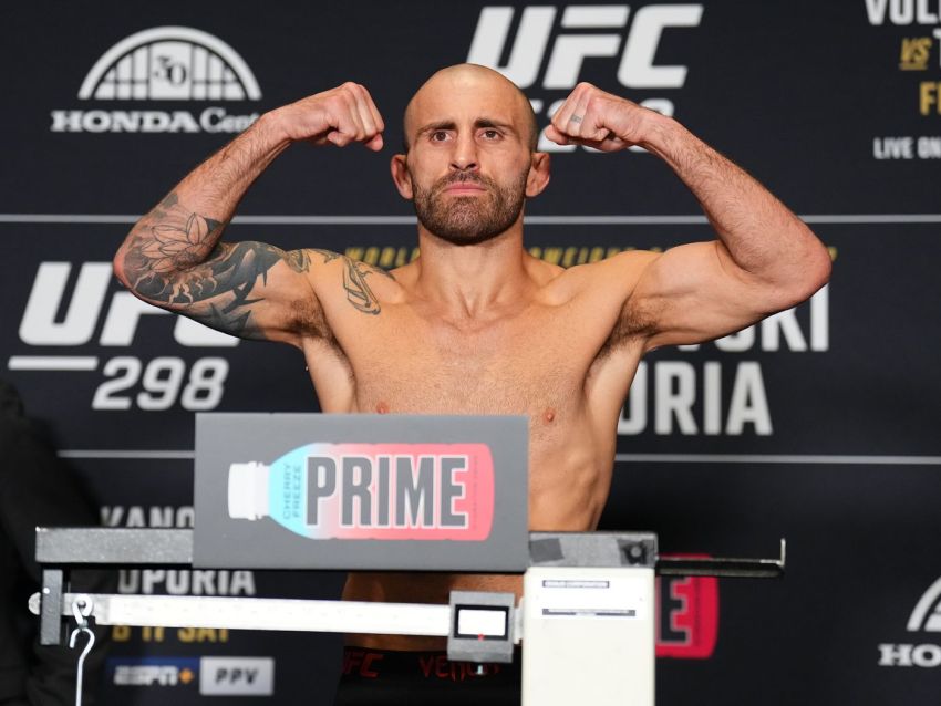 Результаты взвешивания турнира UFC 314