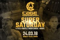 Видео турнира Cage Warriors 92 