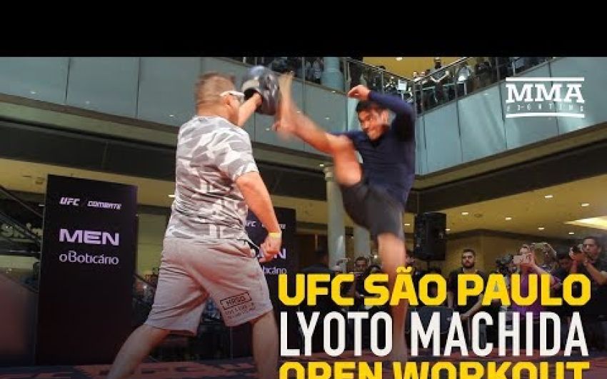 Открытая тренировка перед UFC Fight Night 119: Brunson vs. Machida