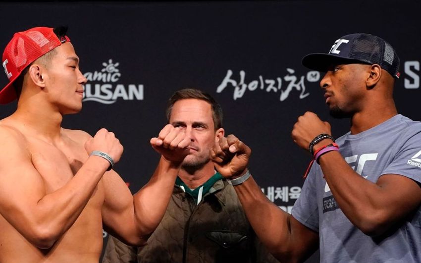Видео боя Да Ун Джанг - Майк Родригез UFC Fight Night 165