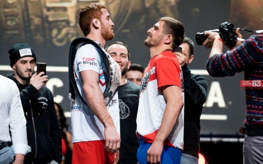 Результаты турнира Fight Nights Global 83: Алибеков - Алиев