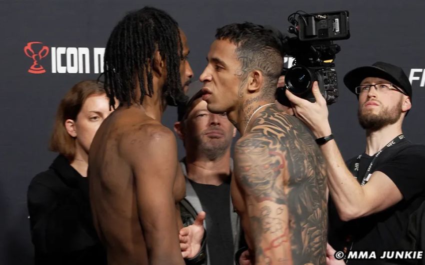 Результаты взвешивания UFC Fight Night 247