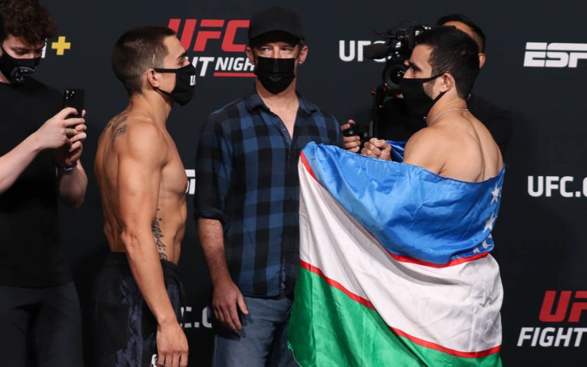 Видео боя Заррух Адашев - Райан Бенуа UFC on ESPN 28