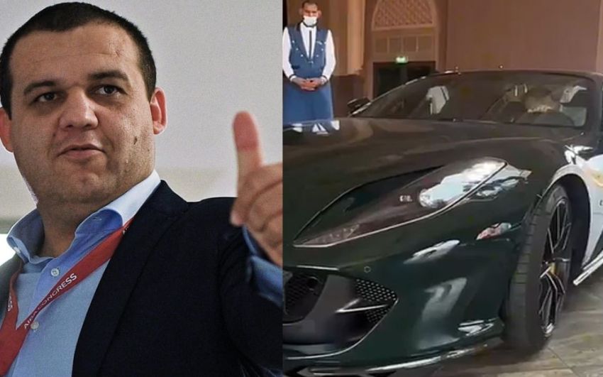 Глава IBA Умар Кремлев получил в подарок "Феррари"