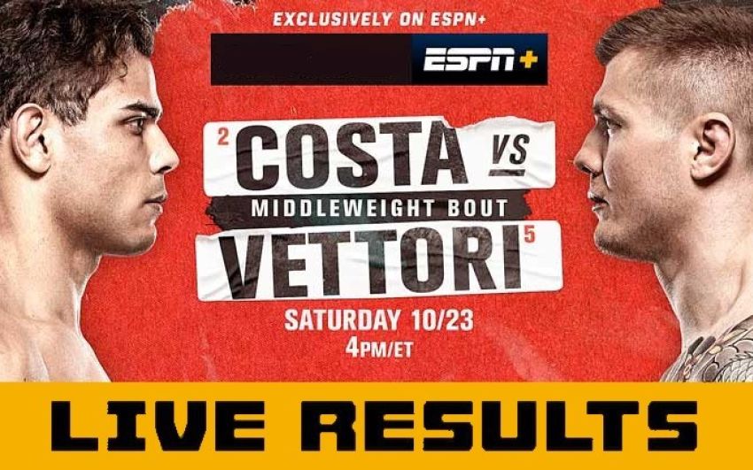 Результат турнира UFC Fight Night 196