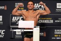 Результаты взвешивания турнира UFC 262