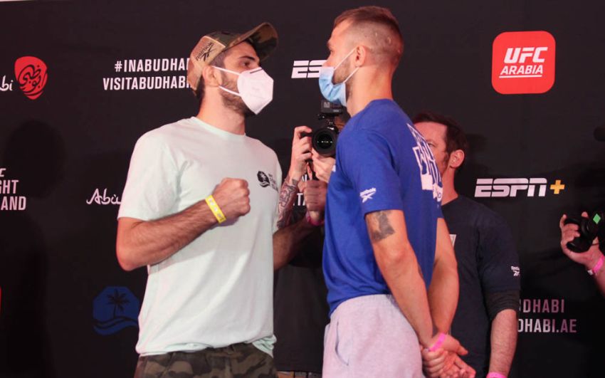 Видео боя Рамазан Эмеев - Никлас Штольц UFC on ESPN 14
