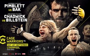 Прямая трансляция Cage Warriors 96: Пэдди Пимблетт - Сорен Бак