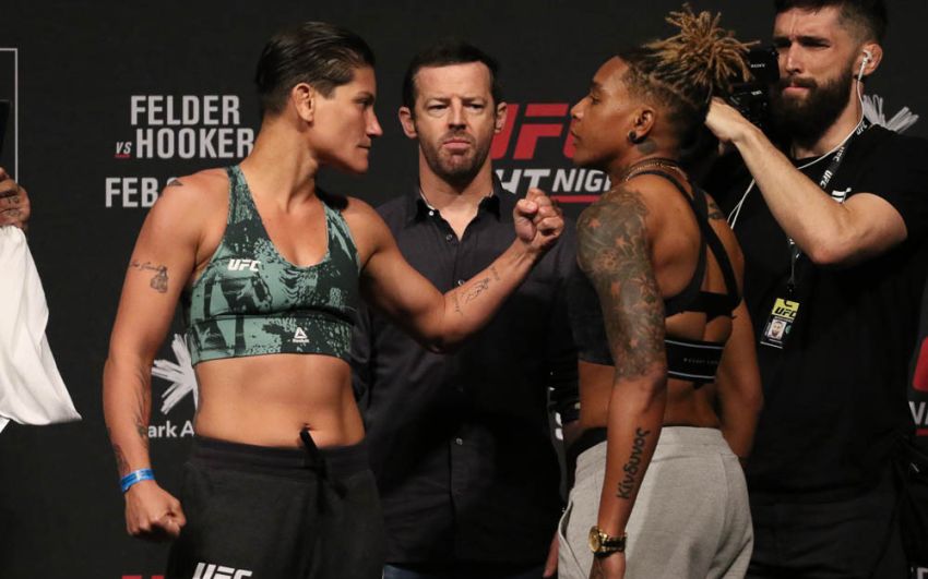 Видео боя Присцила Качоэйра - Шана Добсон UFC Fight Night 168
