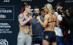 Результаты турнира UFC 222: Сайборг - Куницкая