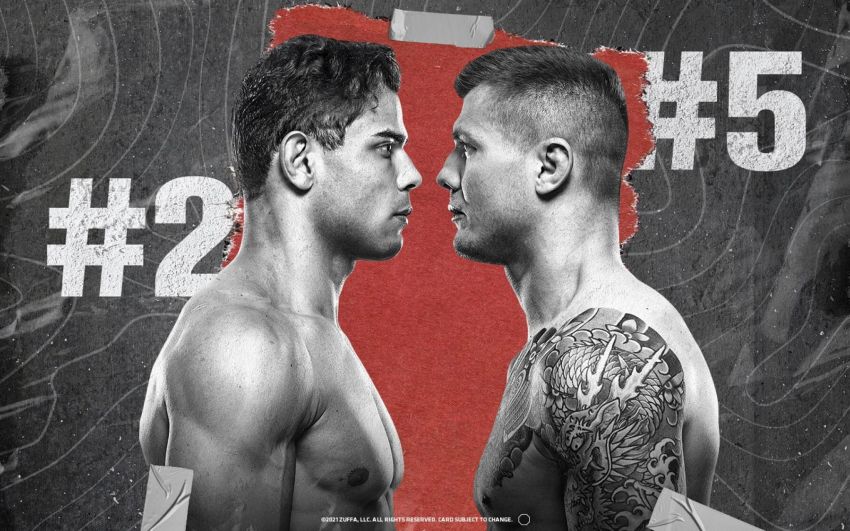 Файткард турнира UFC Fight Night 196