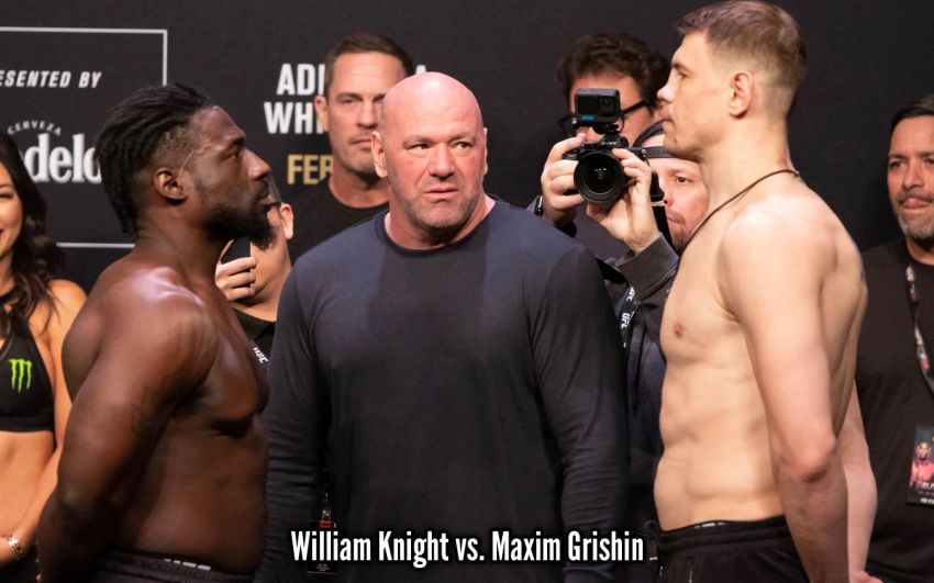 Видео боя Максим Гришин - Уильям Найт UFC 271
