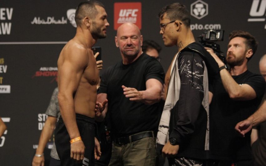 Видео боя Махмуд Мурадов - Кайо Борральо UFC 280