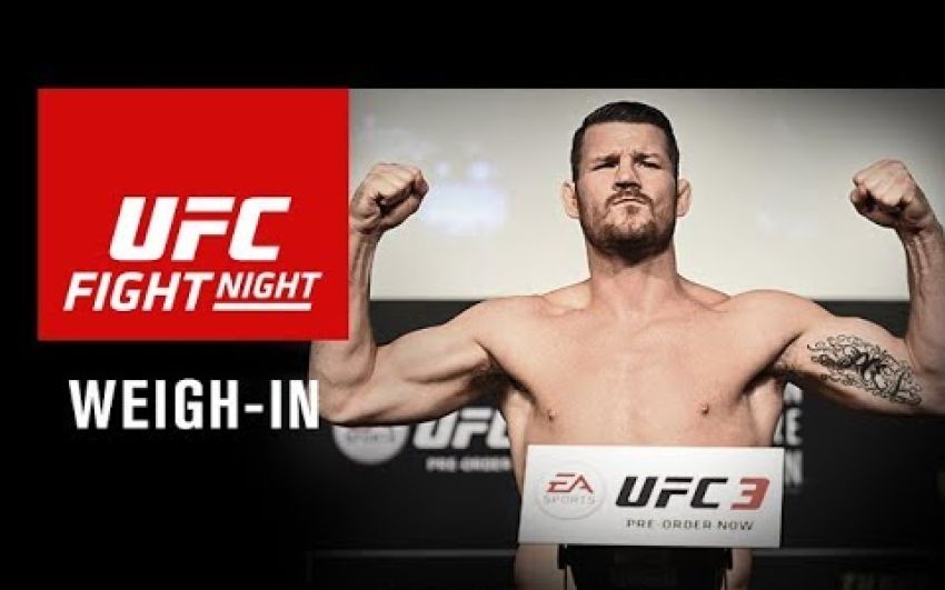 Взвешивание участников турнира UFC Fight Night 122 Шанхай