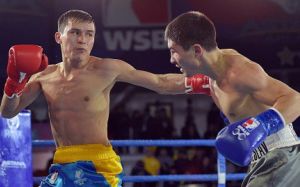 Составы казахстанской команды «Astana Arlans» и российской «Patriot Boxing Team