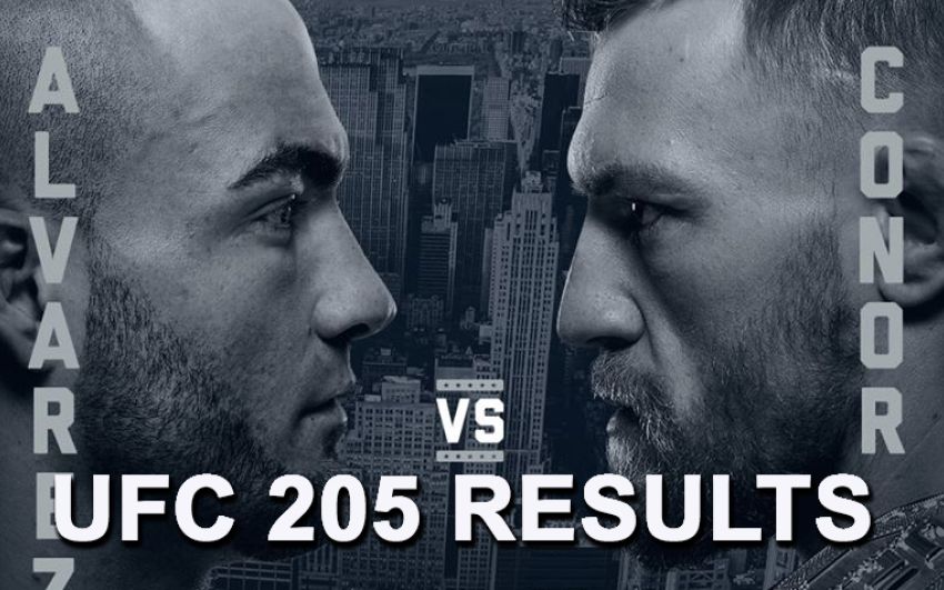 Все результаты UFC 205