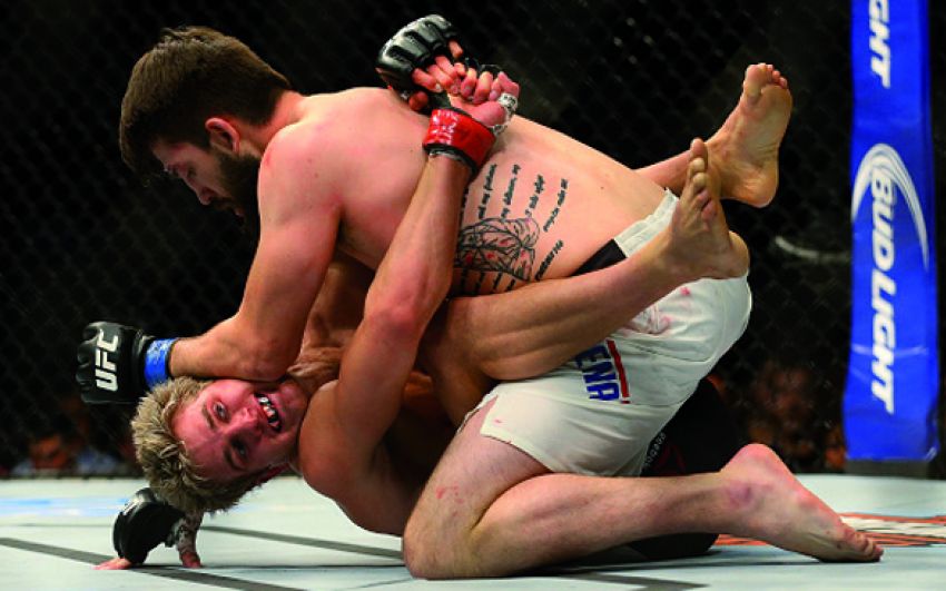 Брайан Барберена травмирован и не выступит на UFC Fight Night 131 против Джейка Элленбергера