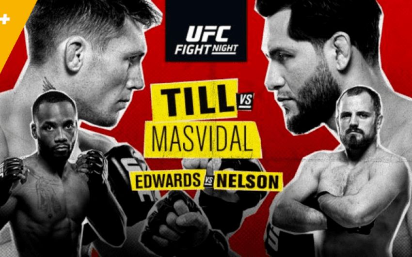 Файткард турнира UFC Fight Night 147: Даррен Тилл - Хорхе Масвидаль