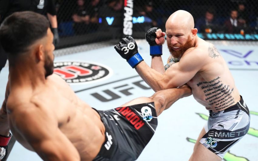 Видео боя Яир Родригес - Джош Эмметт UFC 284