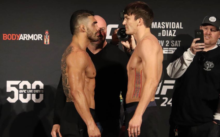 Видео боя Лайман Гуд - Ченс Ранкаунтер UFC 244