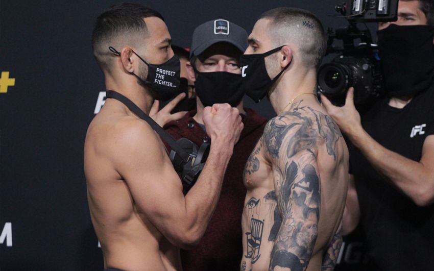 Видео боя Дэн Иге - Гевин Такер UFC Fight Night 187