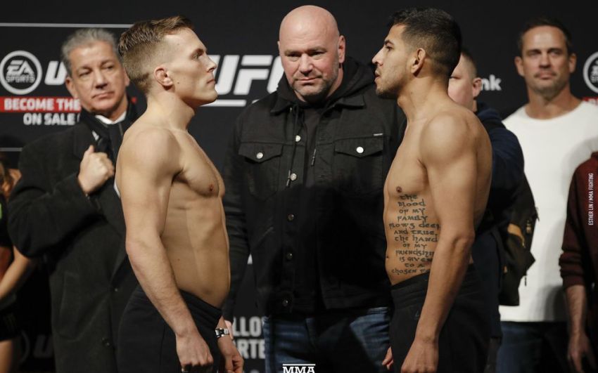 Видео боя Брэд Катона - Мэттью Лопес UFC 231