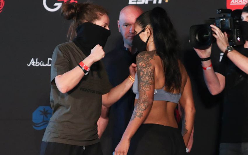 Видео боя Ванесса Мело - Сара Морас UFC on ABC 1