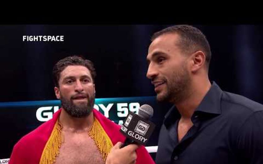 Видео боя Джамал Бен Саддик - Д'Анджело Маршал GLORY 59
