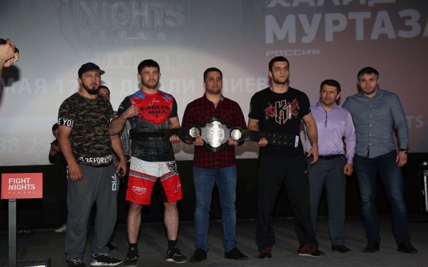 Результаты взвешивания FIGHT NIGHTS GLOBAL 66 