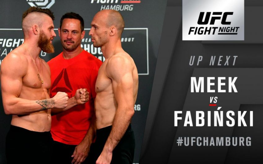 Видео боя Эмиль Мик - Бартош Фабински UFC Fight Night 134